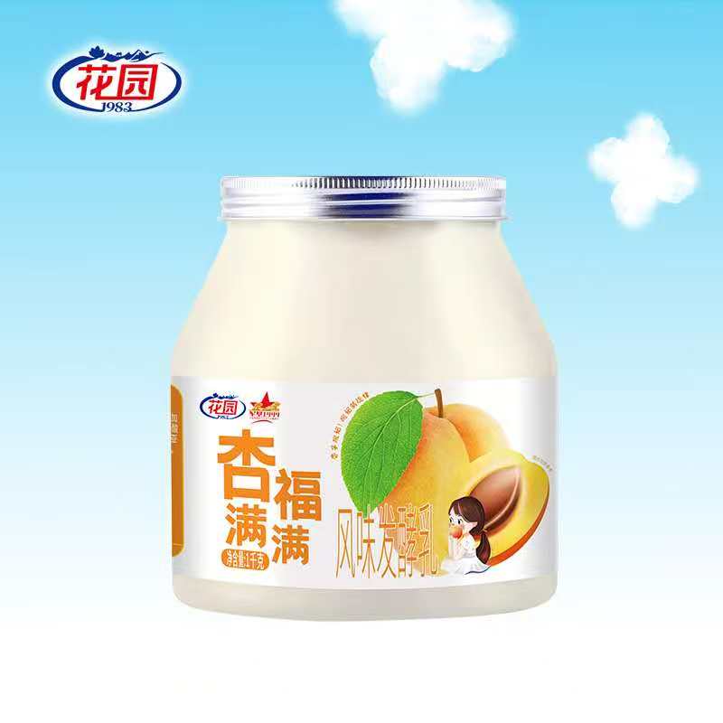 杏福滿滿風味發酵乳